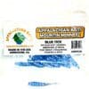 A package of blue tick fishing lure.