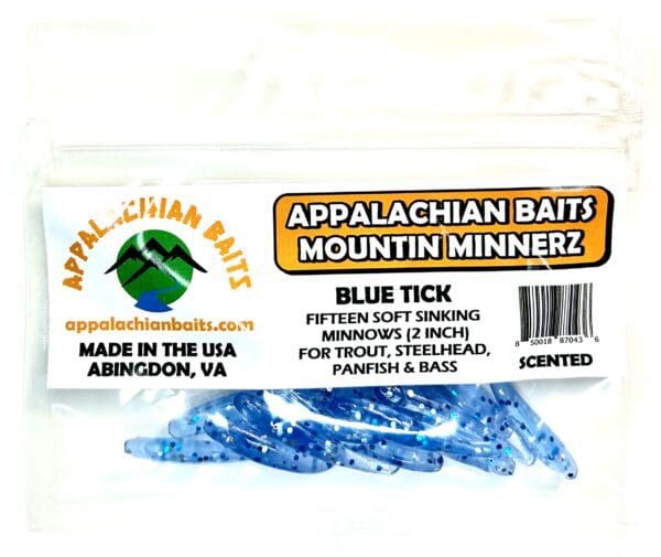 A package of blue mountain minneri