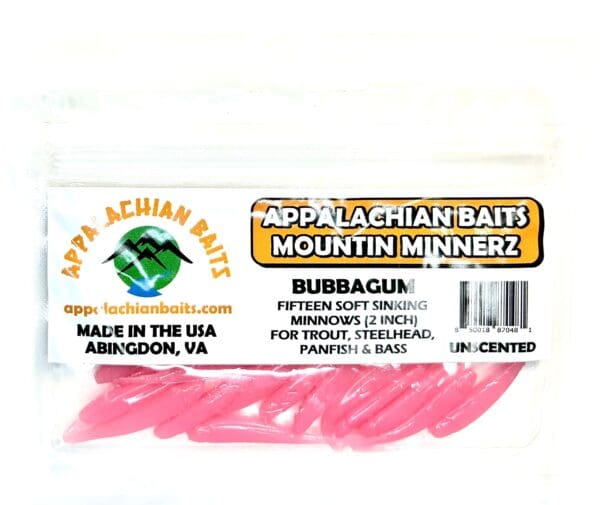 A package of pink mountain minner