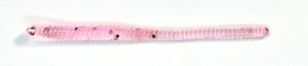 A pink bracelet with a ladybug on it.