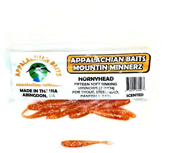 A package of appalachian baits mountain minnerz