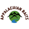 A green background with mountains and water in the middle.