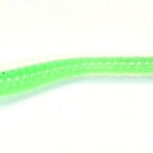 A green plastic tube with a long handle.