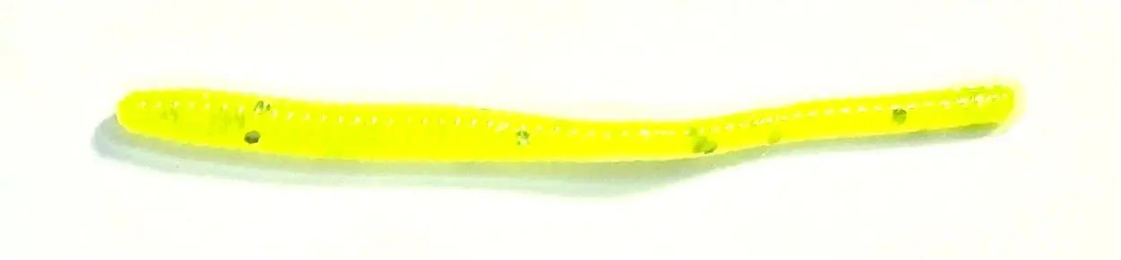 A yellow plastic tube with a white handle.