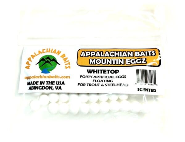 A package of appalachian bait 's mountain egg